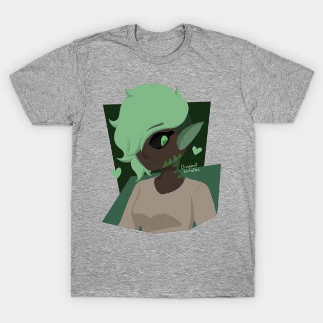 Sally, a snake girl T-Shirt by DissidentDetective